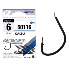   Owner Kaizu 50116 7 kaprový háček s lopatkou a protihrotem 15ks