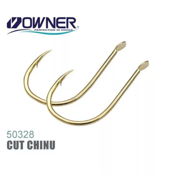 Owner Cut Chinu 50328 4 Lopatkové, Ostnaté Kaprové Háčky 14ks