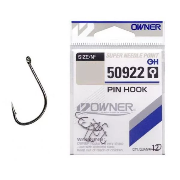 Owner Pin Hook 50922 - Háček velikosti 8
