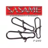 Sasame Black Nickel P-240 S Samouzamykací klip 6ks