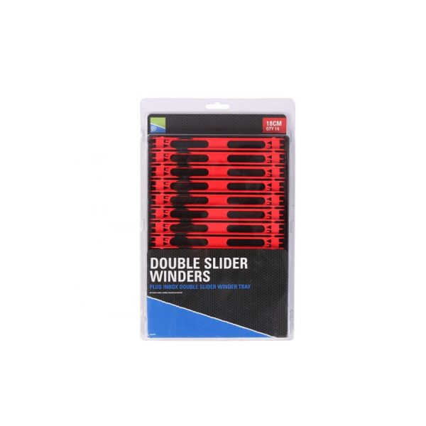 Preston Double Slider Winders In A Tray Žebřík 18cm