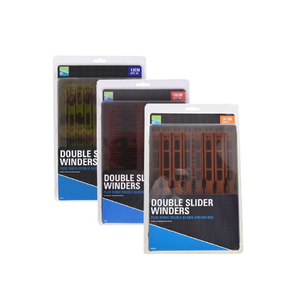 Preston Double Slider Winders In A Box Žebřík 26cm