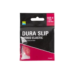   Preston Dura Slip Hybrid Elastic - Velikost 9 Trubková guma na děličku 1,6mm/3m
