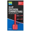 Preston Slip Dacron Connector Malý Konektor