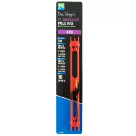   Preston 4x10 F1 Shallow Pole Rig Hotový návazec pro děličku