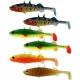 Westin Stanley the Stickleback Shadtail 7,5cm 4g Dark Water Mix Plastová Nástraha