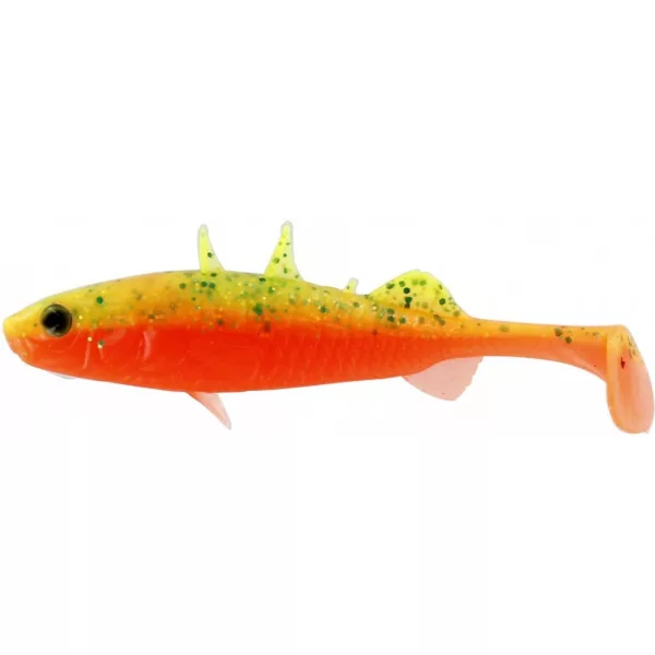 WESTIN Stanley the Stickleback Shadtail 7,5cm 4g Green Tomato 6ks Plastová nástraha