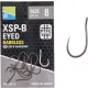 Preston XSP-B Eyed 8 Očko, Háček bez protihrotu 10ks