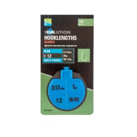 Preston Revalution Hooklengths N50 Size 10