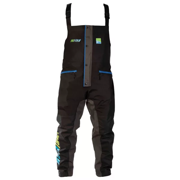 Preston Drifish Bib & Brace Nepromokavé Kalhoty L