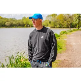 Preston Black Minimal Mikina L