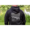 Preston Black French Terry Hoodie Mikina s kapucí M
