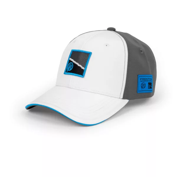 Preston White Drift Cap Baseballová čepice