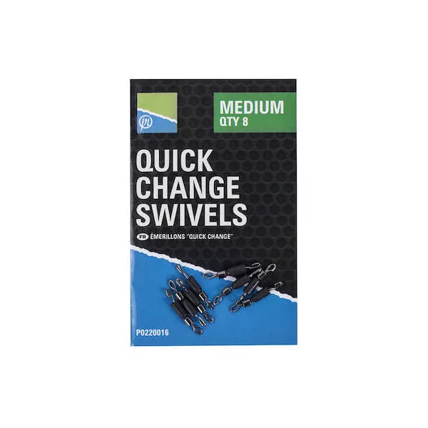 Preston Quick Change Swivels Malá rychlospojka