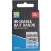 Preston Hookable Bait Bands Gumové kroužky na nástrahy S 128ks