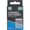 Preston Hookable Bait Bands Nástrahová gumička M 84ks