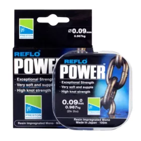 Preston Reflo Power 100m 0,15mm N&á;vazcov&yacute; vlasec