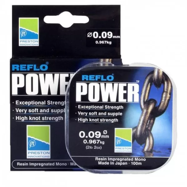 Preston Reflo Power 100m 0,24mm N&á;vazcov&yacute; vlasec