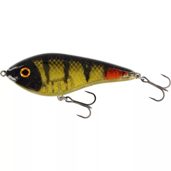 WESTIN Swim Glidebait 15cm 107g Suspending 3D Olivový okoun Wobler