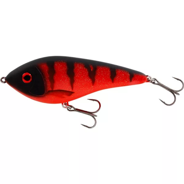 WESTIN Swim Glidebait 10cm 31g Nízkoplavoucí Ohnivý Wobbler