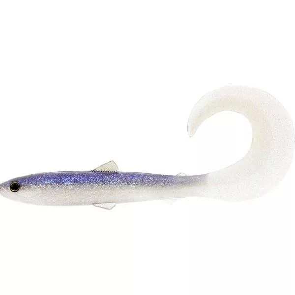 WESTIN BullTeez Curltail 8cm 3g Sparkling Blue 3ks Plastová nástraha