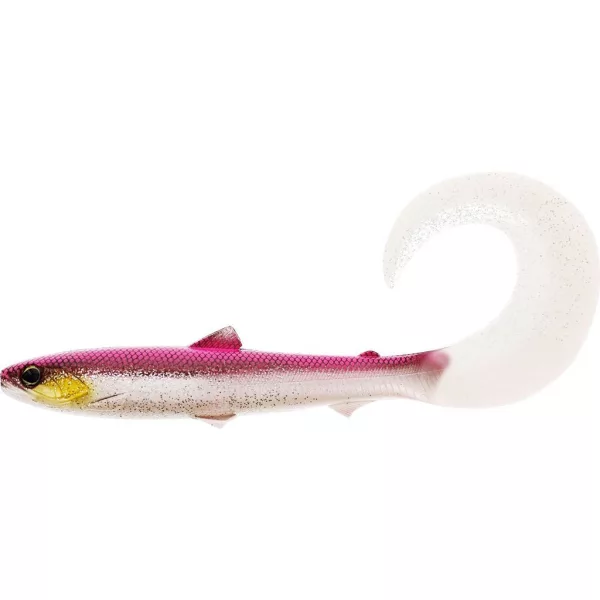 WESTIN BullTeez Curltail 10cm 6g Pink Headlight Krabice s 60ks Plastová nástraha