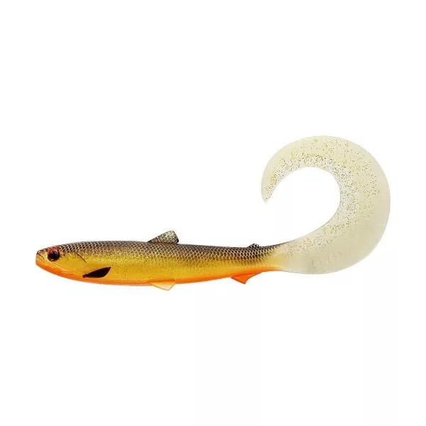 WESTIN BullTeez Curltail 8cm 3g Gold Rush Box s 60ks Plastová nástraha