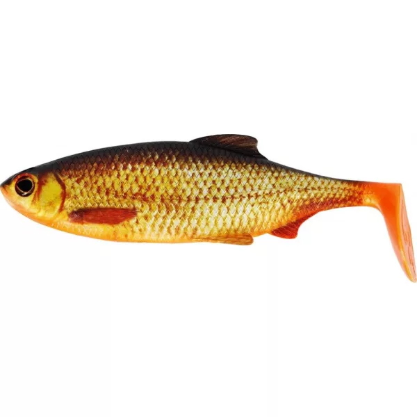 WESTIN Ricky the Roach Shadtail 10cm 14g Reálná ouklej Krabička s 30ks Plastová nástraha