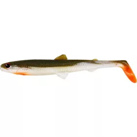   WESTIN BullTeez Shadtail 9,5cm 7g Bass Orange Krabička s. Plastová nástraha