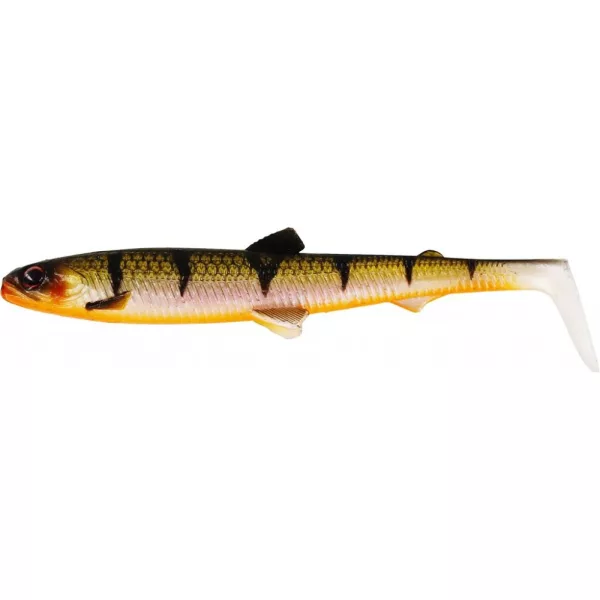 WESTIN BullTeez Shadtail 9,5cm 7g Bling Perch Krabička s. Plastová nástraha