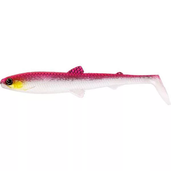 WESTIN BullTeez Shadtail 12,5cm 16g Pink Headlight Box s Plastová nástraha