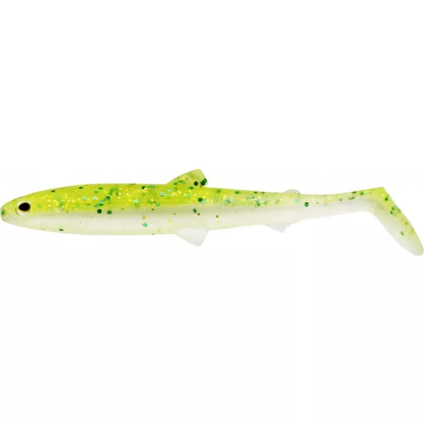 WESTIN BullTeez Shadtail 9,5cm 7g Sparkling Chartreuse Box w. Plastová nástraha
