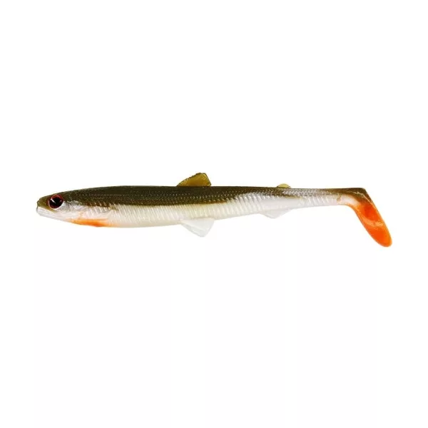 WESTIN BullTeez Shadtail 12,5cm 16g Bass Orange 2ks Plastová nástraha