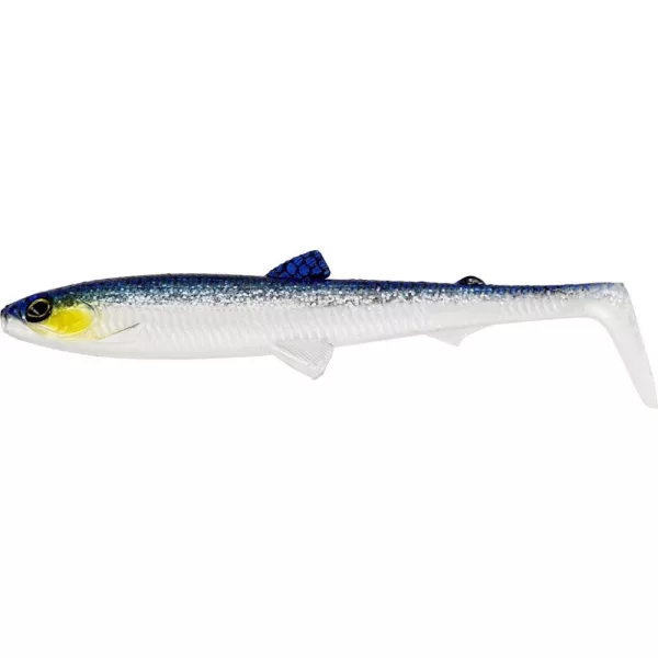 WESTIN BullTeez Shadtail 9,5cm 7g Blue Headlight 2ks Plastová nástraha
