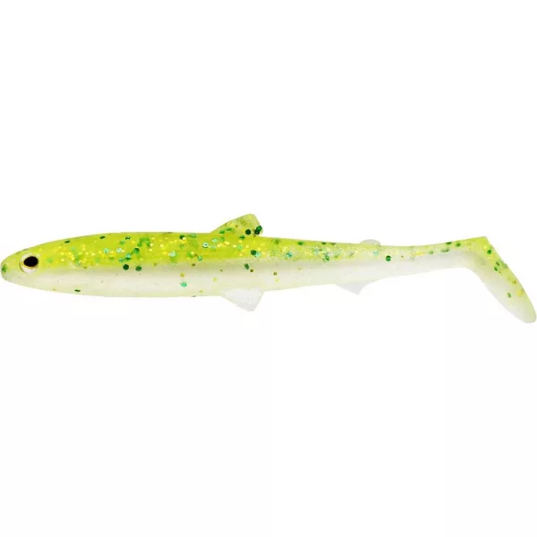 WESTIN BullTeez Shadtail 9,5cm 7g Sparkling Chartreuse 2ks Plastová nástraha