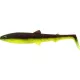 WESTIN BullTeez Shadtail 12,5cm 16g Black/Chartreuse 2ks Plastová nástraha