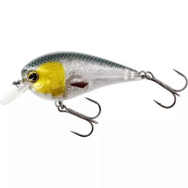 WESTIN BassBite 2.5 Squarebill 7cm 16g Plovoucí 3D Světlomet Wobler