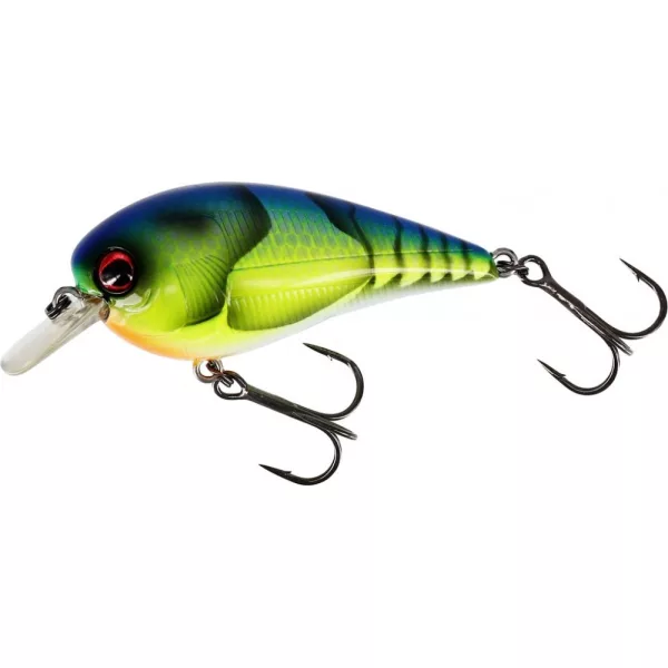 WESTIN BassBite 2.5 Squarebill 7cm 16g Plovoucí Chart. Modrý Rak Wobler