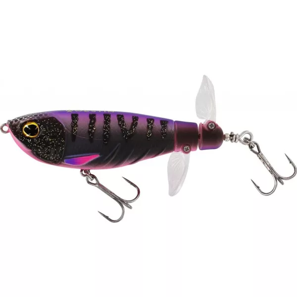 Westin Spot-On Twin Turbo 9cm 19gr Plovoucí Black Haze Whopper Plopper Wobler