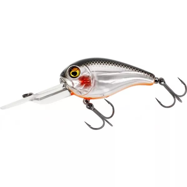 WESTIN MegaBite DR Crankbait 6cm 19g Plovoucí Ocelová Sardinka Wobbler