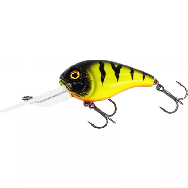 WESTIN MegaBite DR Crankbait 6cm 19g Plovoucí Ohnivý Okoun Wobbler