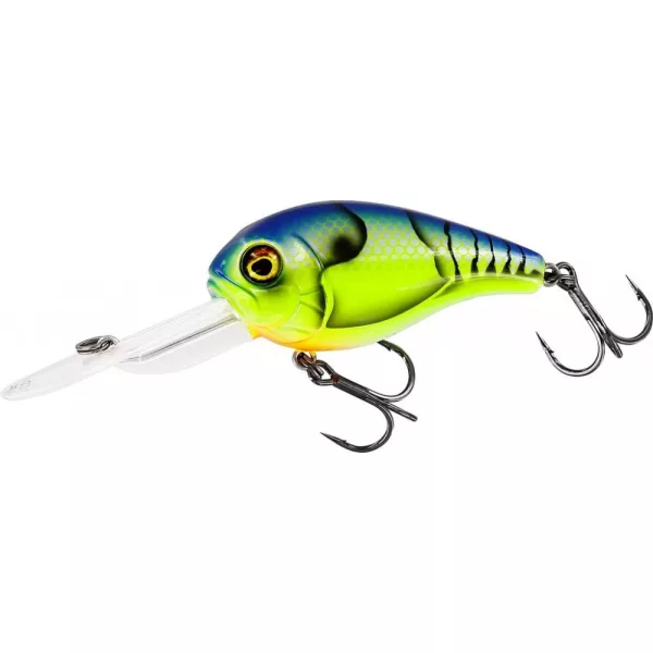 WESTIN MegaBite DR Crankbait 6cm 19g Plovoucí Chart. Modrý Rak Wobbler