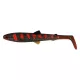 WESTIN BullTeez Shadtail 18cm 53g Motoroil Blood 1ks Plastová nástraha