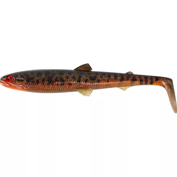 WESTIN BullTeez Shadtail 24cm 107g Motoroil Burbot 1ks Plastová nástraha