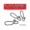 Sasame Black Nickel PA-251 L Samouzamykací klip 6ks