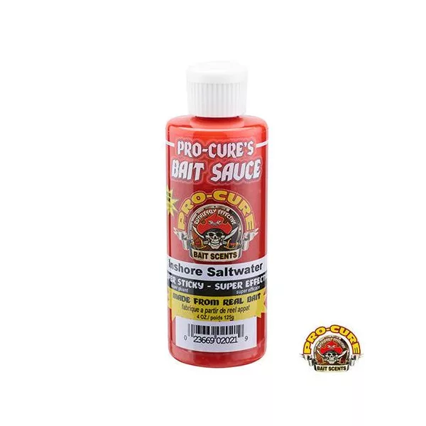 Pro Cure Inshore Saltwater Bait Sauce Umělá nástraha Aroma 125gr