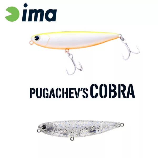 Ima Pugachevs Cobra 90 9cm 12gr 212 Shiomi Sparkle Wobbler