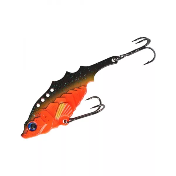Mikado Cikáda M-Vib Červený koljuška 7,5cm 26gr Blade Umělá nástraha