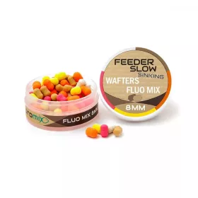   Promix Feeder Pomalu Potápivé Wafters Fluo Mix 8mm Wafter 20gr