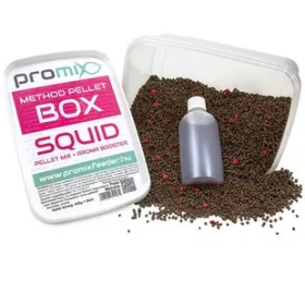 Promix Method Box na pelety Squid Krmná peleta 450gr